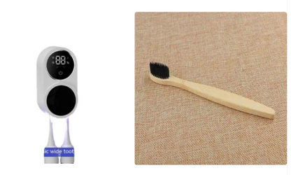 UV Toothbrush Sterilizer — Auto-Sanitizes Every 3 Hours, Touchless Sensor Lid