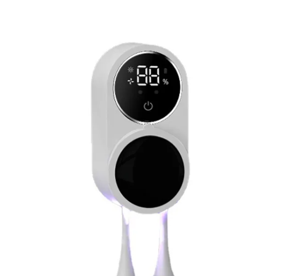 UV Toothbrush Sterilizer — Auto-Sanitizes Every 3 Hours, Touchless Sensor Lid